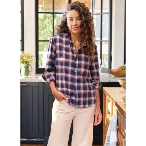 Frank & Eileen Flannel Button-up Shirt S - Picture 10 of 10